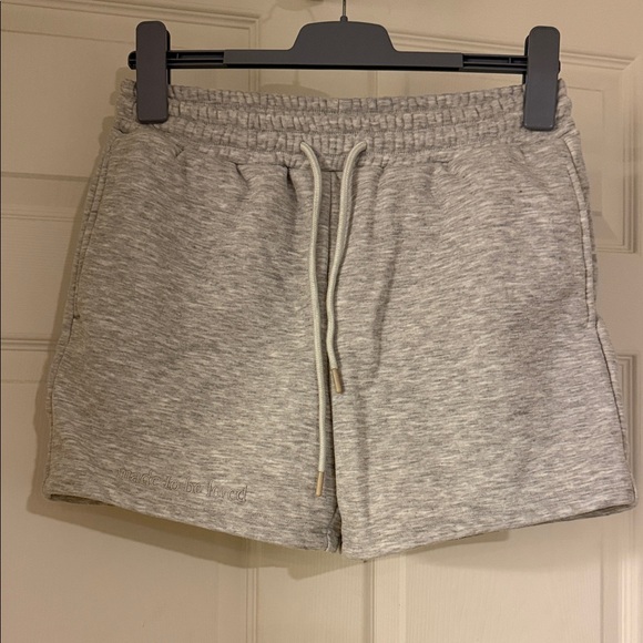 Pants - Gray Sweat Shorts